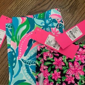 Lilly Pulitzer girls size large leggings bundle NWT